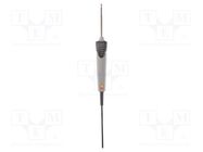 Probe: PT100-type temperature; -50÷400°C; Probe dia: 5mm; <70s TESTO