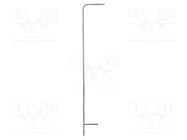 Pitot tube; L: 500mm; Probe dia: 7mm; 0÷100m/s TESTO