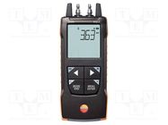 Manometer; 0÷200kPa; LCD; ±0.5%; 146x60x28mm; IP40; Illumin: yes TESTO