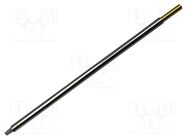 Tip; chisel; 2.5mm; 413°C; for soldering station METCAL