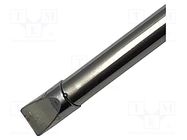 Tip; chisel; 5mm; 510°C; for soldering station METCAL