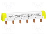 Busbar; Poles: 3; Urated: 415V; 100A; No.of mod: 6; Uinsul: 500V SCHNEIDER ELECTRIC