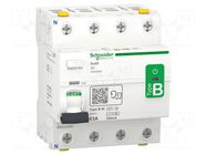 RCBO breaker; Inom: 63A; Ires: 300mA; Poles: 3+N; 400VAC; IP20; ILD SCHNEIDER ELECTRIC