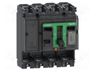 Power breaker; Poles: 4; for DIN rail mounting; Inom: 160A; IP40 SCHNEIDER ELECTRIC