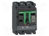 Power breaker; Poles: 3; for DIN rail mounting; Inom: 125A; IP40 SCHNEIDER ELECTRIC