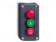 Control cassette; 22mm; Harmony XB5; No.of butt: 2; flat; IP66 SCHNEIDER ELECTRIC