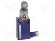 Limit switch; lever R 34,4mm, metallic roller 16mm; SPDT; 6A TELEMECANIQUE SENSORS