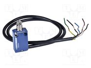 Limit switch; metal roller Ø11,6mm; NO + NC; 6A; max.250VAC; IP66 TELEMECANIQUE SENSORS