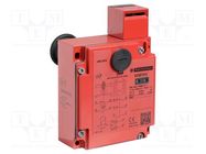 Safety switch: key operated; XCSE; NC x2 + NO; IP67; metal; red TELEMECANIQUE SENSORS