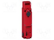 Safety switch: key operated; XCSL; NC x2 + NO x2; IP66; metal; red TELEMECANIQUE SENSORS