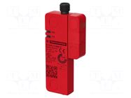 Safety switch: magnetic; XCS; IP65; Electr.connect: M12 8pin; red TELEMECANIQUE SENSORS
