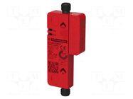 Safety switch: magnetic; XCS; IP65; Electr.connect: M12 5pin; red TELEMECANIQUE SENSORS