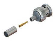 RF COAX CONN, BNC PLUG, 50 OHM, 2GHZ