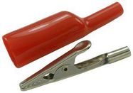 ALLIGATOR CLIP, LARGE, 11MM, RED