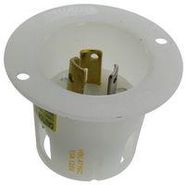 TWIST LOCK FLANGED INLET, 2P3W, 15A 125V, L5-15P