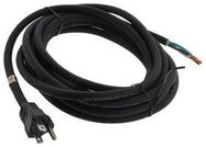 POWER CORD, NEMA5-15P, 15FT, 15A, BLACK