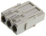 HEAVY DUTY CONN, MODULE, PLUG, 3POS, 40A