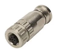 SENSOR CONN, M12, RCPT, 5POS, CABLE