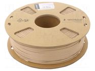Filament: PLA; 1.75mm; wood-like; 190÷220°C; 1kg GEMBIRD
