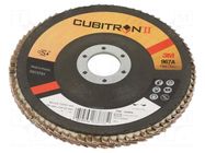 Flap grinding wheels; Ø: 125mm; Øhole: 22.23mm; Granularity: 40 3M