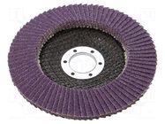 Flap grinding wheels; Ø: 125mm; Granularity: 40; 22mm 3M