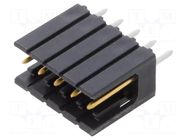 Connector: wire-board; socket; male; PIN: 5; AMPMODU MOD II; THT TE Connectivity