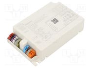 Power supply: switching; LED; 40W; 18÷64VDC; 200mA÷1.05A; IP20 TRIDONIC