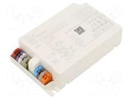 Power supply: switching; LED; 40W; 18÷64VDC; 200mA÷1.05A; IP20 TRIDONIC