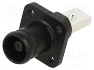 Connector: DC supply; socket; male; PIN: 1; for panel mounting CONNFLY