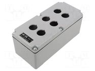 Enclosure: for remote controller; 22mm; IP65; X: 92mm; Y: 205mm ILME