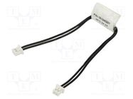 Cable with connectors; 0.1m; PicoBlade™ female,both sides; 125V MOLEX