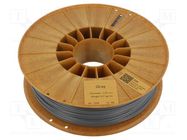 Filament: ASA; 1.75mm; grey; 220÷250°C; 700g; Table temp: 90÷110°C ROSA 3D