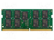 DRAM memory; DDR4 SODIMM ECC; 2666MHz; 1.2VDC; industrial; 1Gx8 GOODRAM INDUSTRIAL