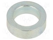 Spacer sleeve; 5mm; cylindrical; steel; zinc; Out.diam: 16mm 