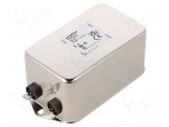 Filter: anti-interference; single-phase; 250VAC; Cx: 1uF; Cy: 4.7nF SCHAFFNER / TE Connectivity