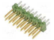 Connector: pin strips; pin header; male; PIN: 16; AMPMODU MOD II TE Connectivity