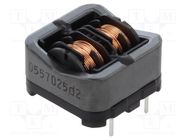 Inductor: wire; THT; 57mH; 500mA; 1.06Ω; -25÷120°C; 250VAC KEMET