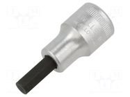 Socket; hex key,socket spanner; HEX 8mm; 1/2"; INHEX STAHLWILLE