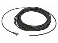 Cable: for sensors/automation; M8; PIN: 3; angled; 10m; plug; 75VDC TELEMECANIQUE SENSORS