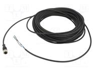 Connection lead; M12; PIN: 4; straight; 15m; plug; XZCP; -5÷80°C TELEMECANIQUE SENSORS