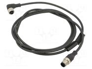 Cable: for sensors/automation; plug TELEMECANIQUE SENSORS