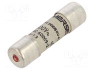 Fuse: fuse; gG,time-lag; 4A; 500VAC; 250VDC; 10x38mm MERSEN