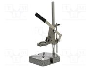 Drill stand; Mat: aluminium; Working height: 240mm; D: 96mm PG PROFESSIONAL