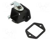 LAPP connector EPIC H-A 3 AG PANEL MOUNT BASE BK LAPP
