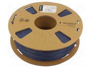 Filament: PLA-MATT; 1.75mm; navy blue; 190÷220°C; 1kg GEMBIRD