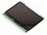 Display: OLED; graphical; 2.3"; 128x64; Dim: 55x43x3.3mm; yellow DISPLAY VISIONS