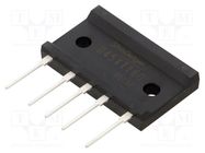 Bridge rectifier: three-phase; Urmax: 1.6kV; If: 45A; Ifsm: 360A SHINDENGEN