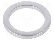 Gasket; aluminium; Thk: 1mm; Øint: 8mm; Øout: 11.5mm; DIN 7603 ELESA+GANTER