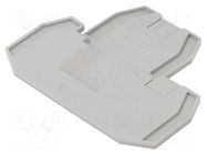End plate; UTTB; polyamide PHOENIX CONTACT