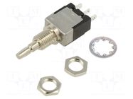 Switch: push-button; Pos: 2; SPDT; 3A/125VAC; ON-ON; Illumin: none NKK SWITCHES